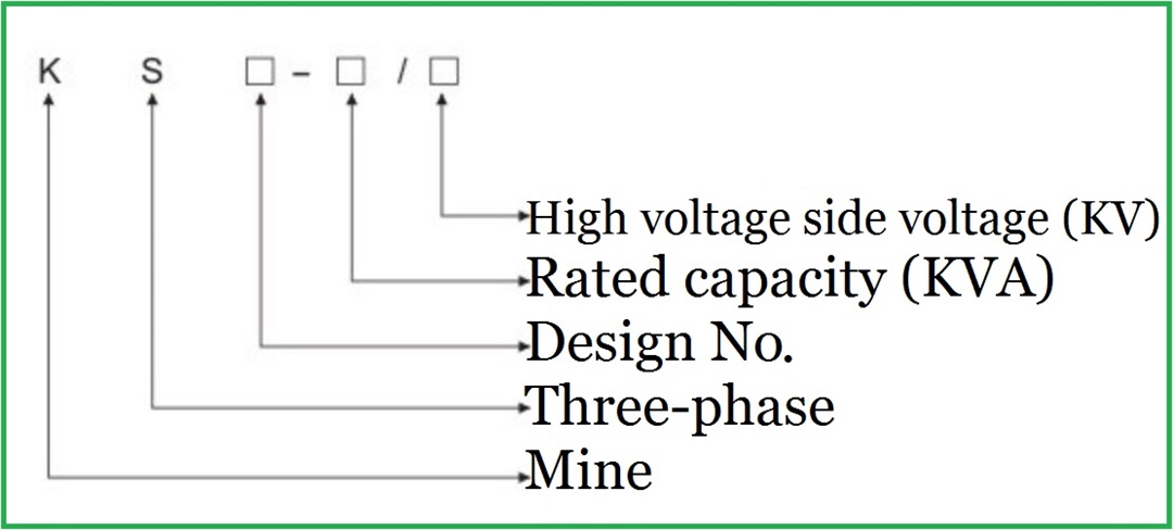 Three phase oil immersed mining power transformer