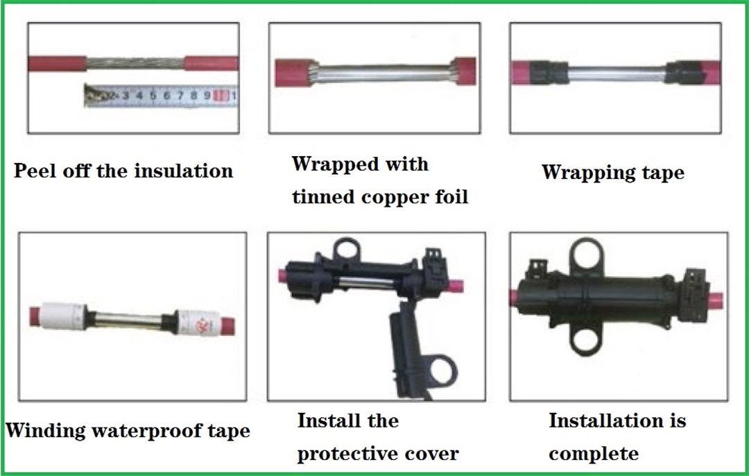 Electric power fittings grounding device