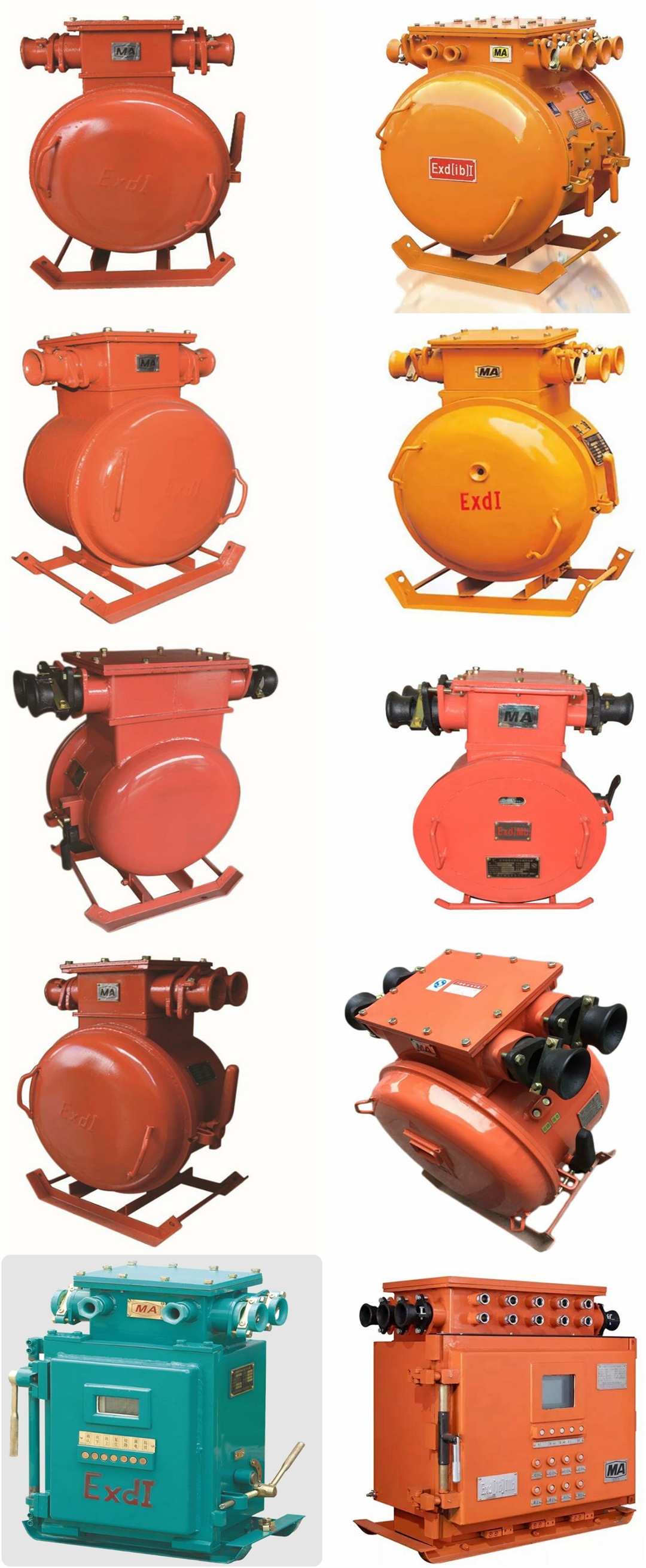 Intelligent flameproof reversible vacuum electromagnetic starter for coal mine