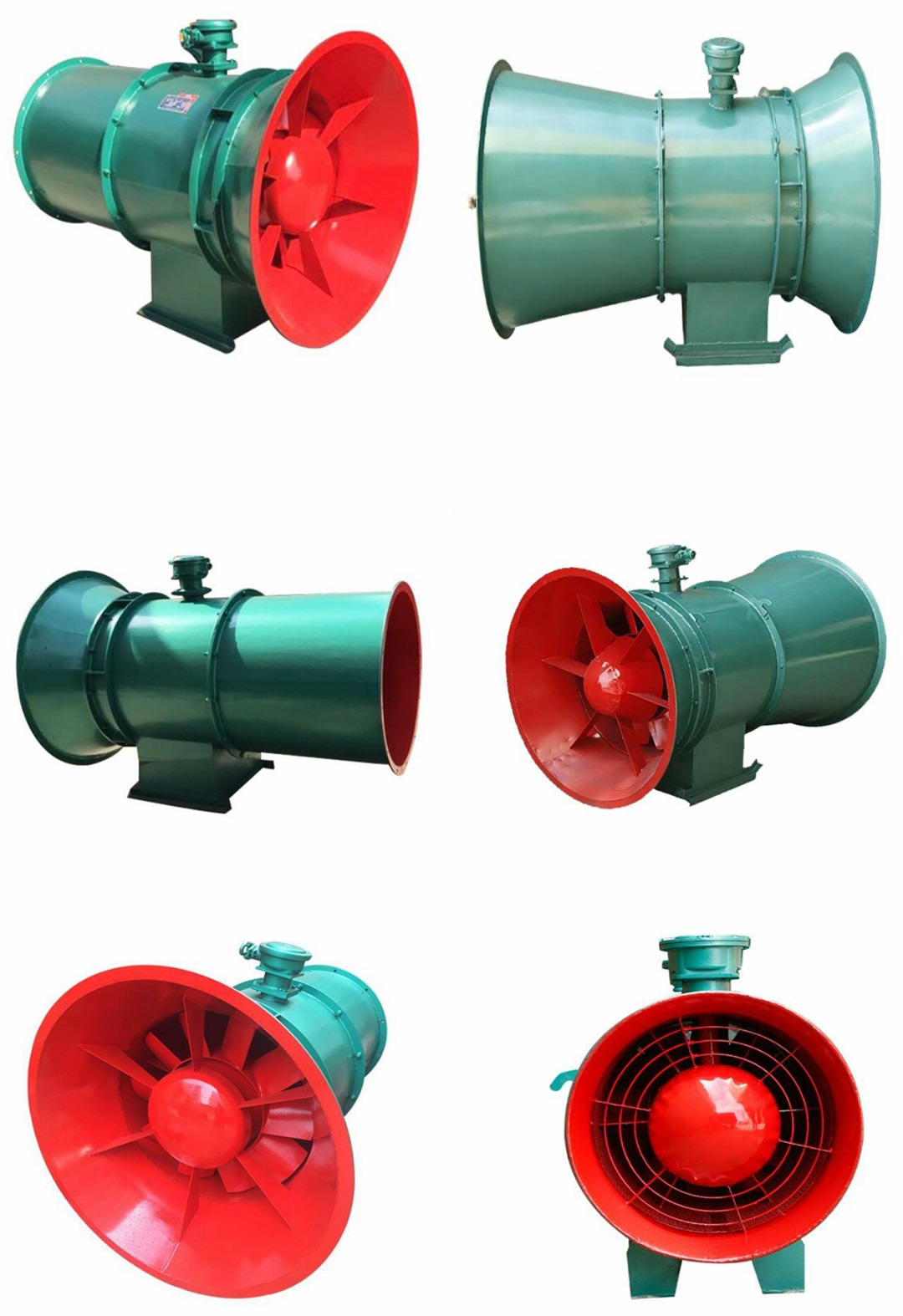  Mine and tunnel flameproof type ground draw out type ventilator fan