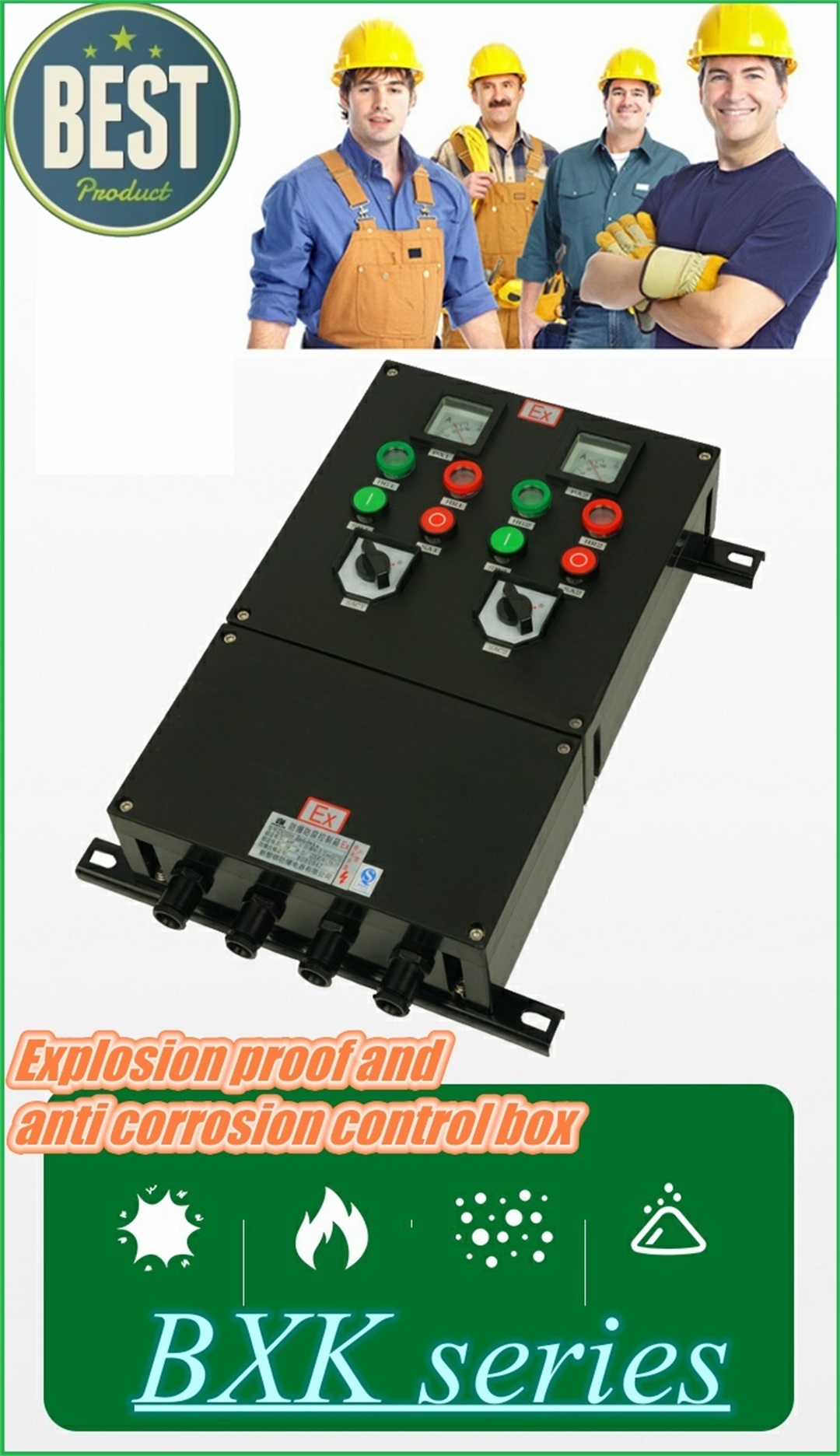 Explosion-proof power distribution device series