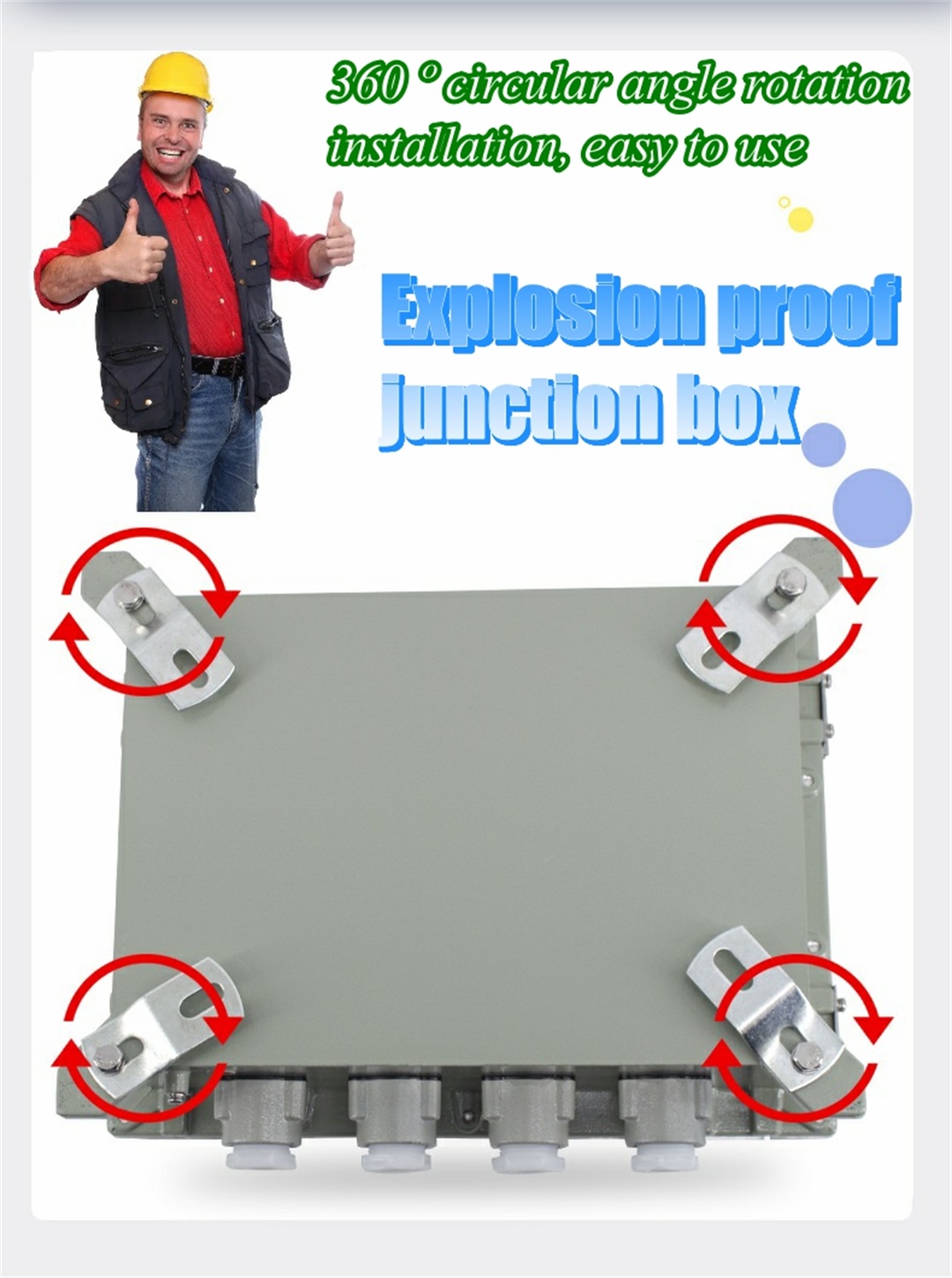 Explosion proof junction box