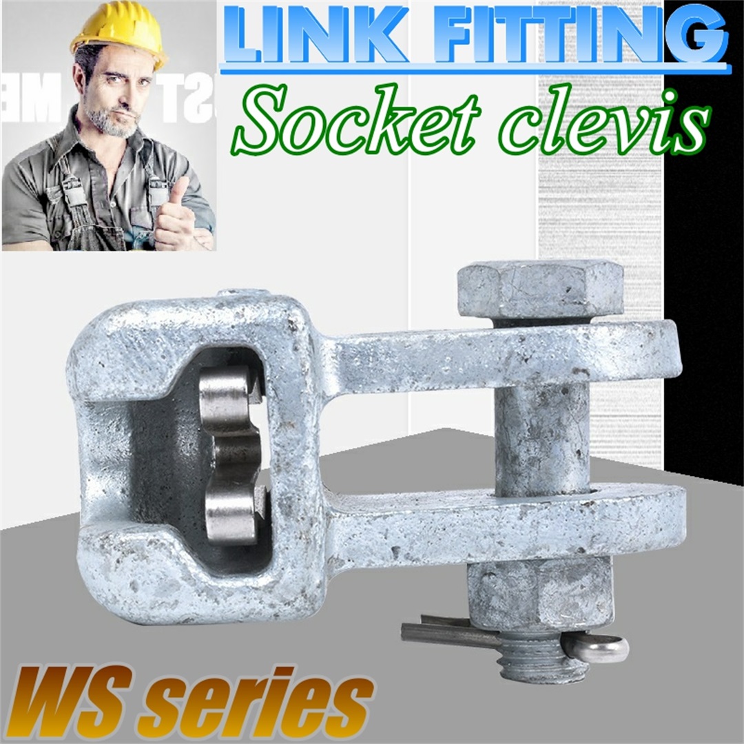 Socket clevis  link fitting