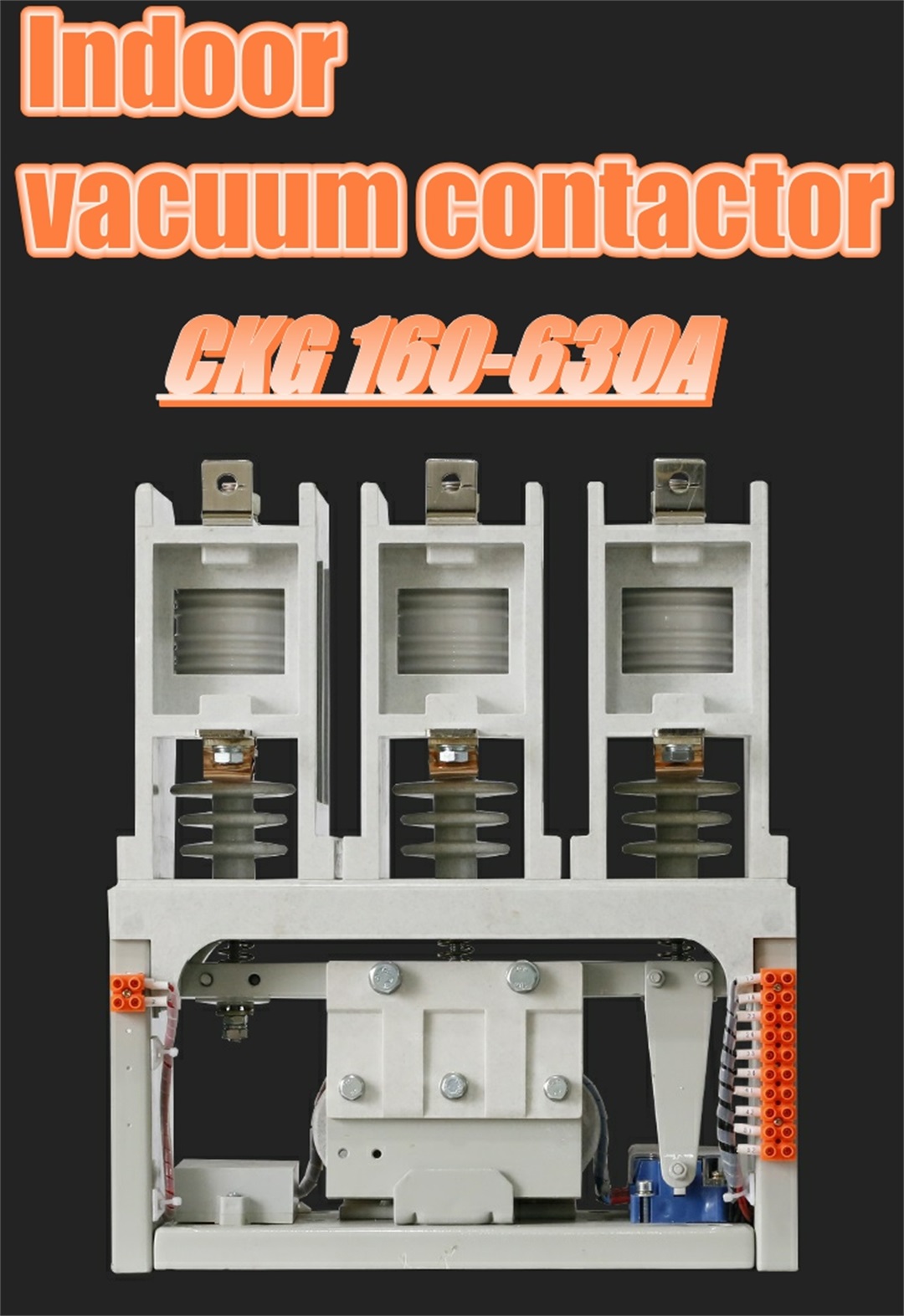 AC high-voltage vacuum contactor