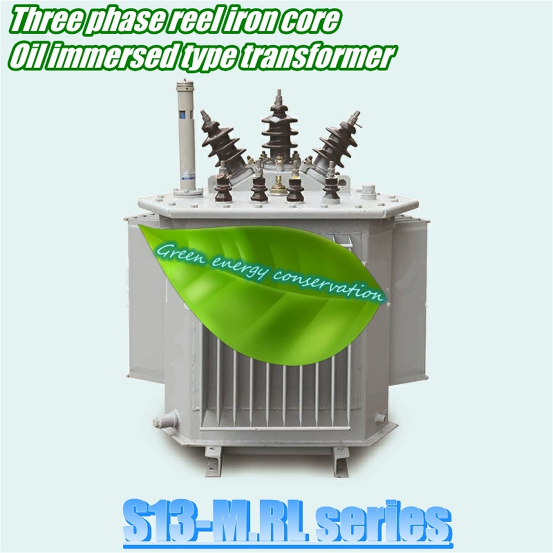 Three phase fully sealed stereoscopic winding iron core transformer