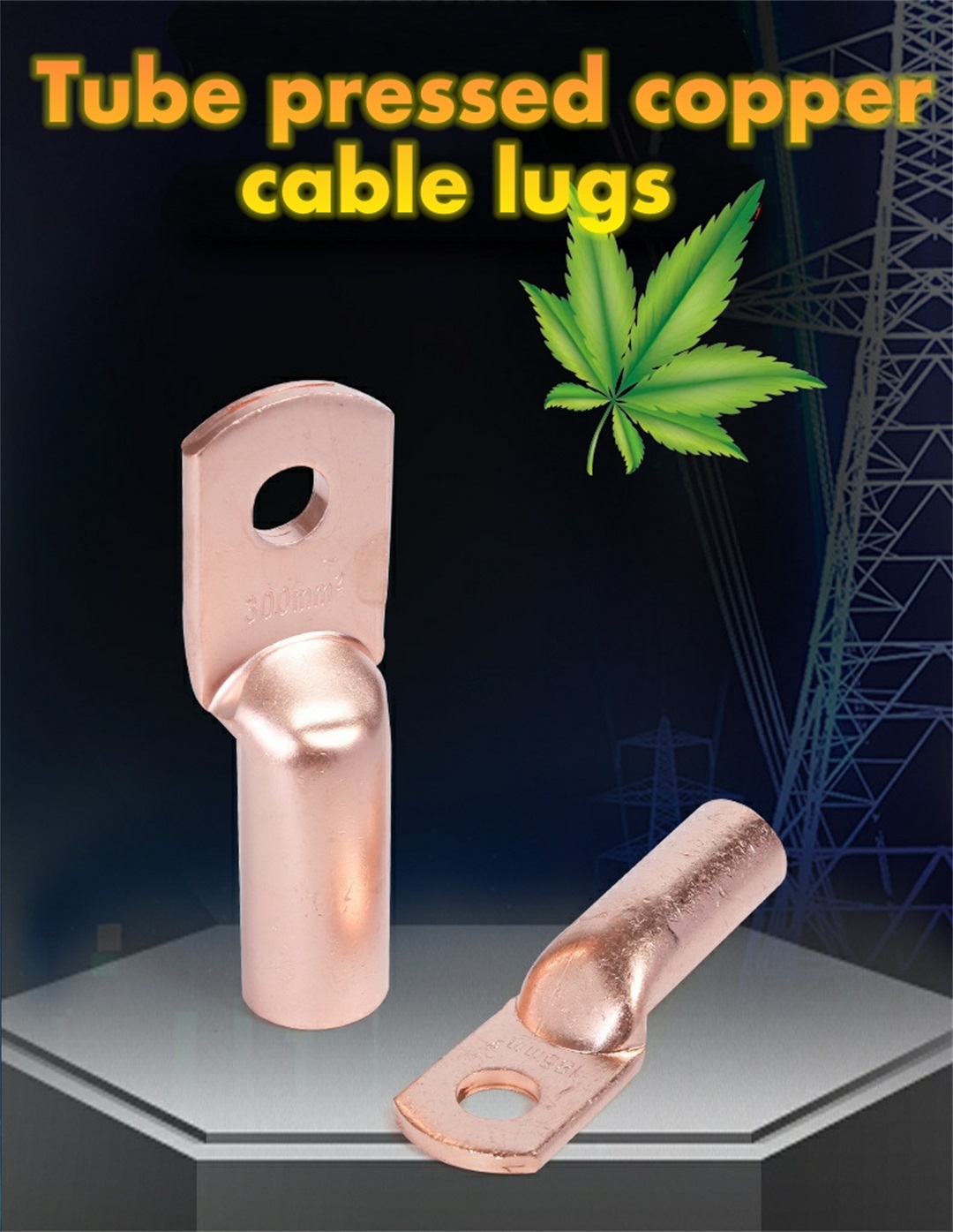 copper connecting terminal  cable lugs