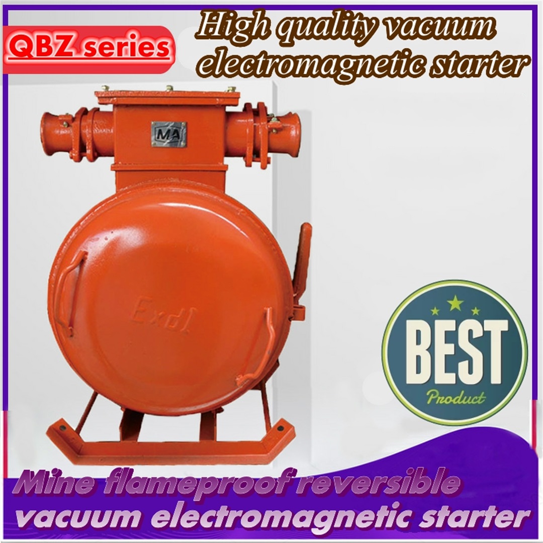 Intelligent flameproof reversible vacuum electromagnetic starter for coal mine