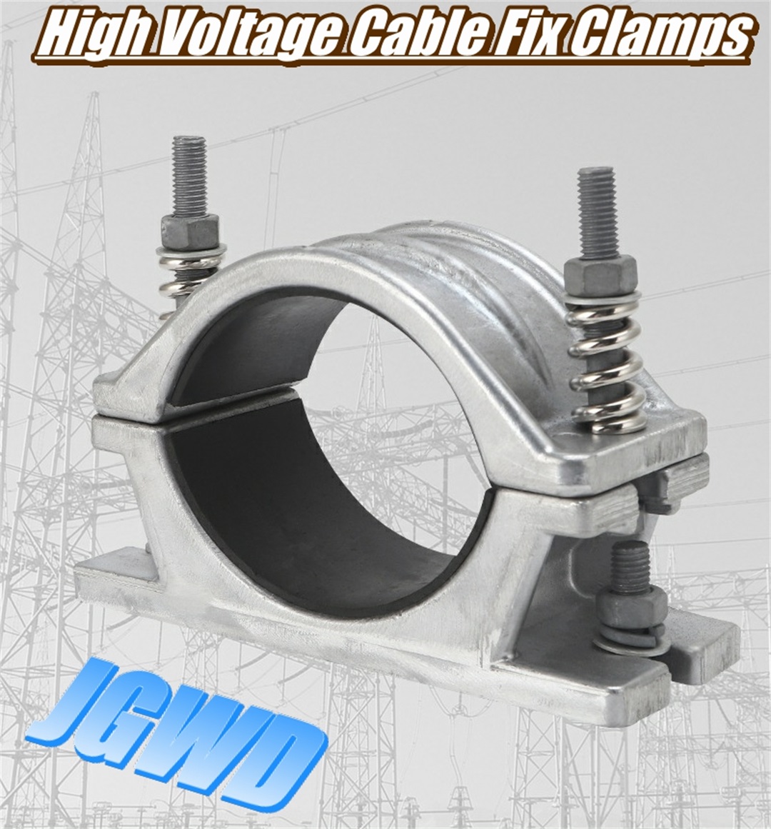 HV cable fix clamps