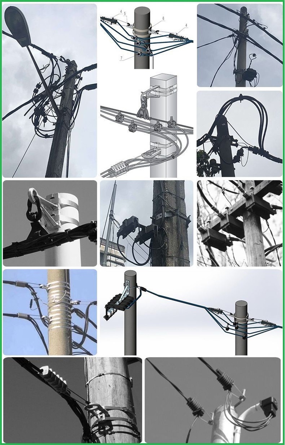 Fixed tension clamp of overhead optical cable