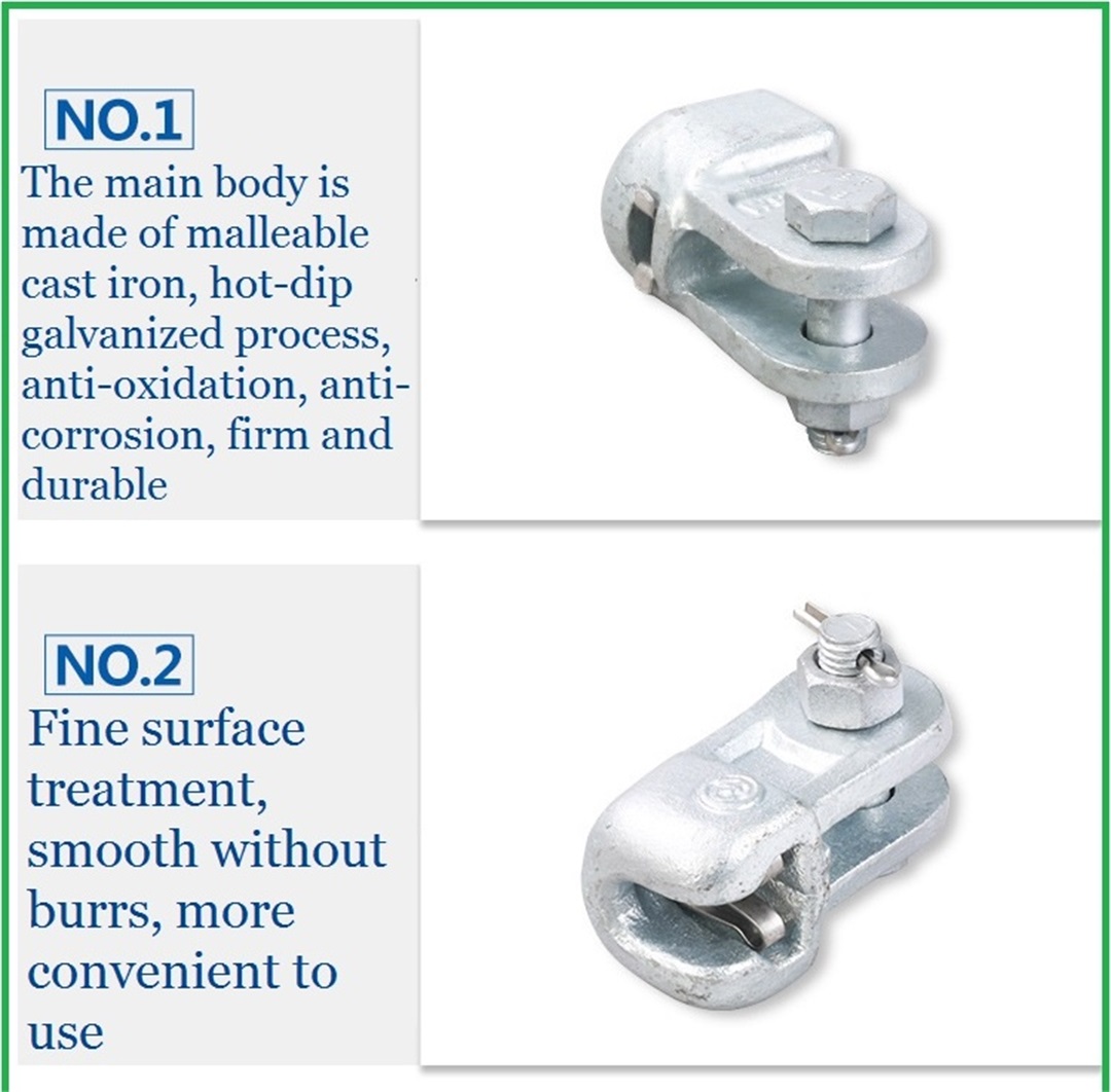 Socket clevis  link fitting