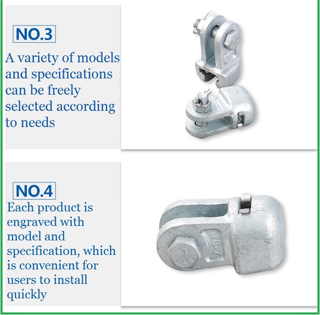 Socket clevis  link fitting