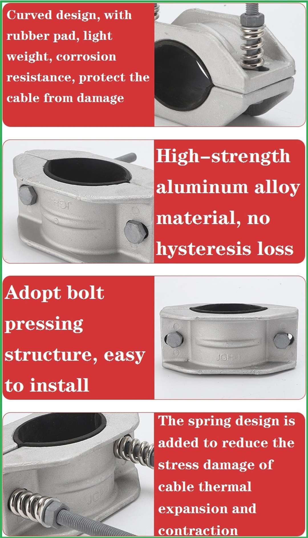 cable fixing clamps