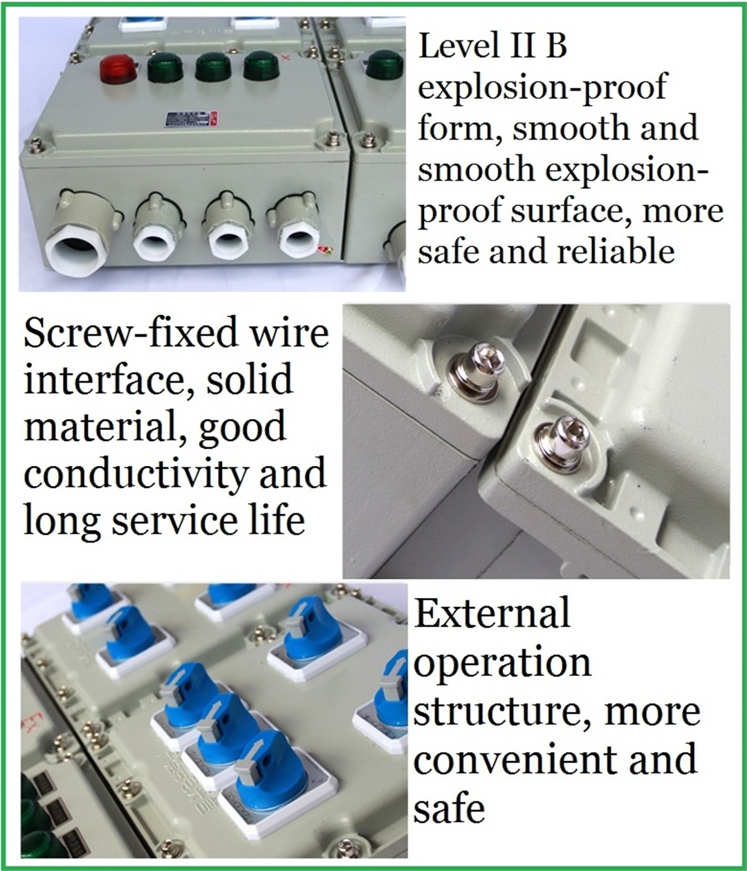 Explosion-proof lighting (power) distribution box