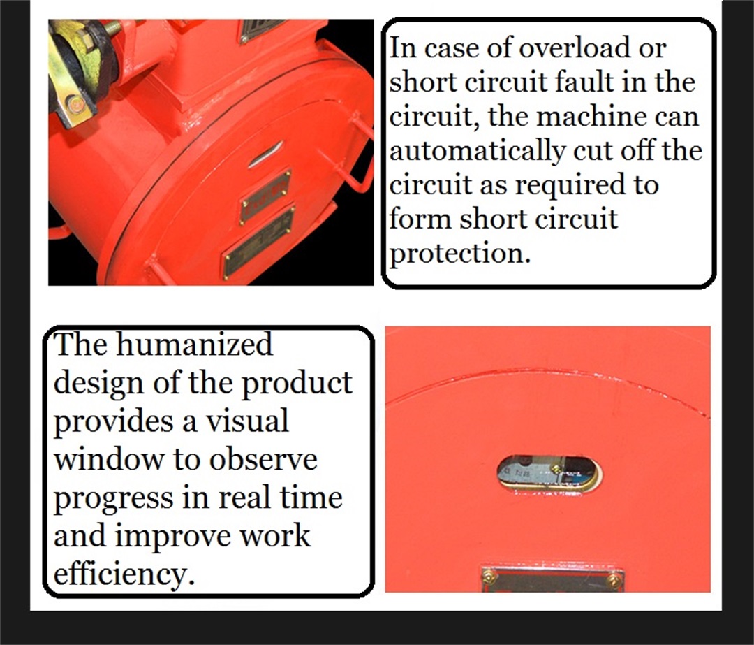 Intelligent flameproof reversible vacuum electromagnetic starter for coal mine